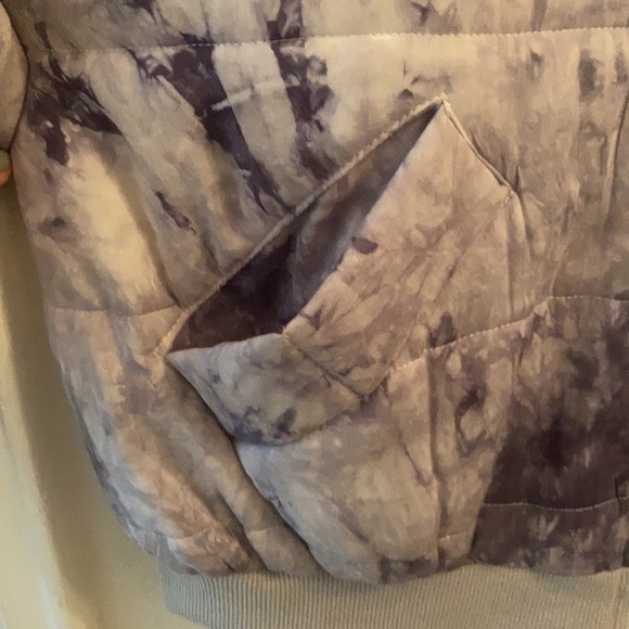 Cloud Tie-Dye Bomber Jacket - Picture 2 of 6